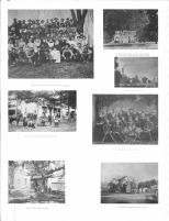 William H. Steimel Farm 1856 and Barn Raising Group 1910, Will Brown Familly 1910, Bennington Twsp School 1886